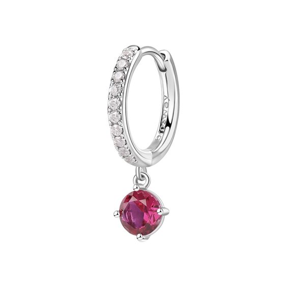 Einzelner Ohrring Brosway Dame FANCY PASSION RUBY in Silber Cubic Zirconia FPR86 - FPR86